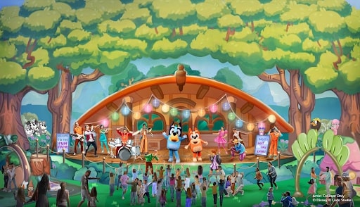 bluey disneyland 2026
