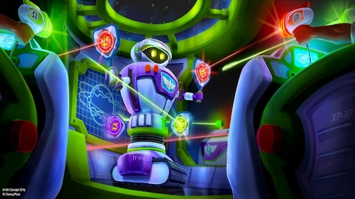 buzz lightyear space ranger spin magic kingdom refurb concept art