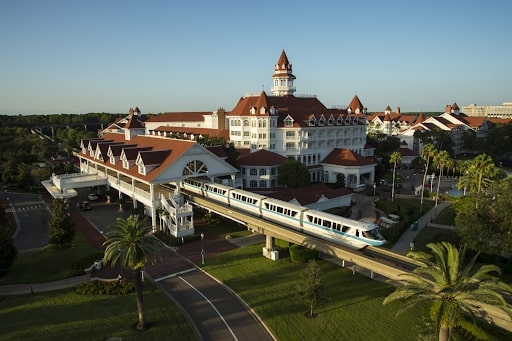 grand floridian with monorail