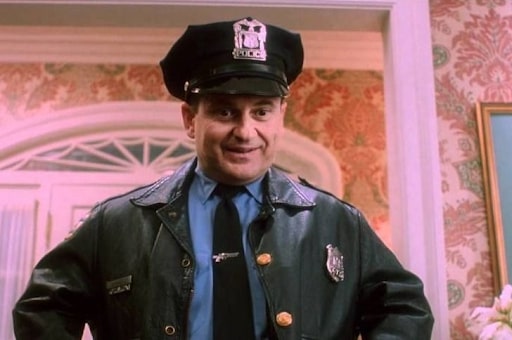 home alone harry as cop