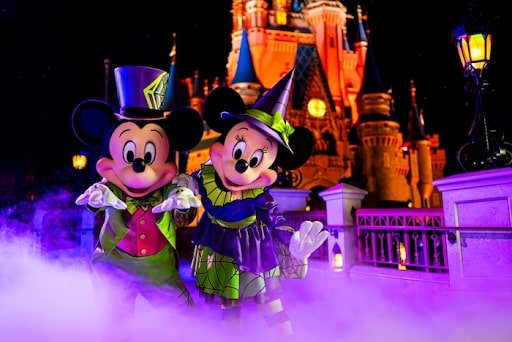 mickey and minnie halloween