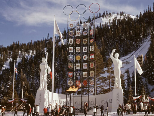 1960 squaw valley winter olympics ceremony plaza