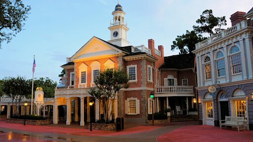 hall of presidents building magic kingdom