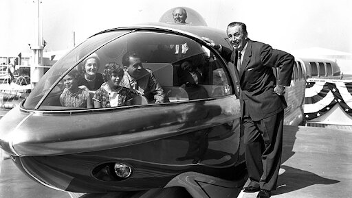 walt disney richard nixon monorail opening
