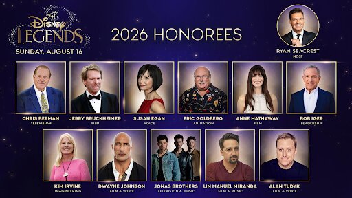 2026 disney legends honorees
