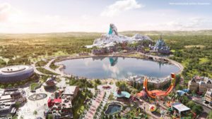 disney adventure world world of frozen rendering