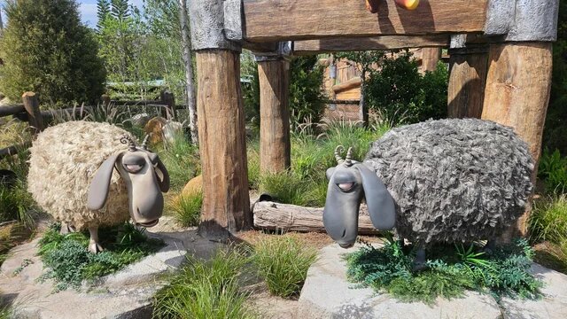 epic universe isle of berk sheep