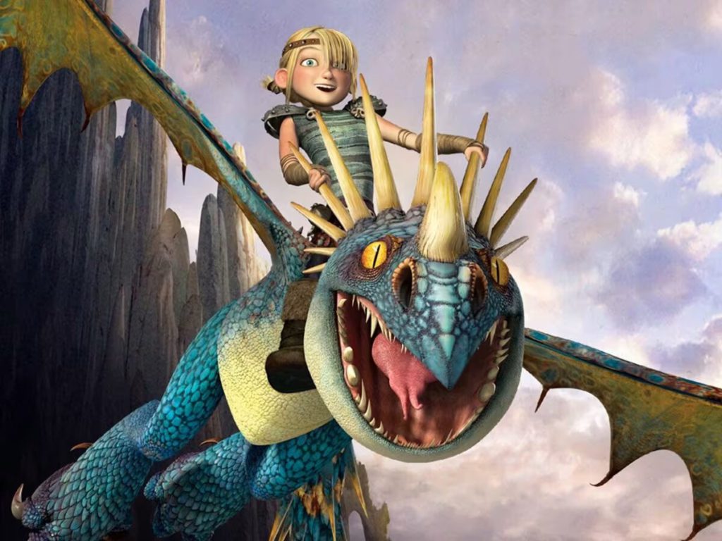 how to train your dragon astrid and stormfly