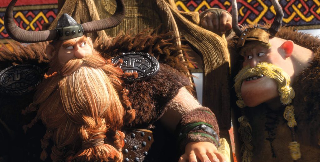 how to train your dragon stoick and gobber