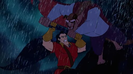 beauty and the beast gaston and beast