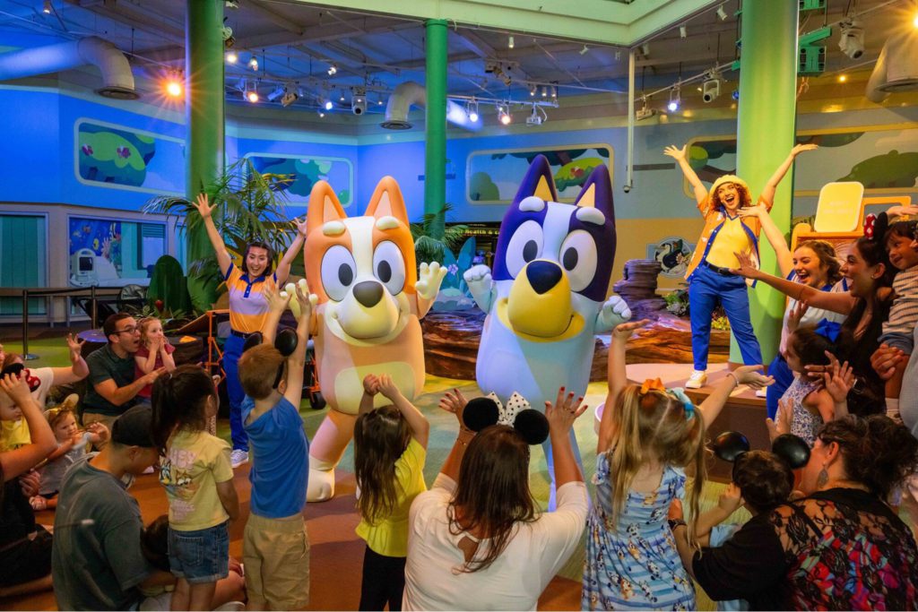 bluey's wild world at disneys animal kingdom