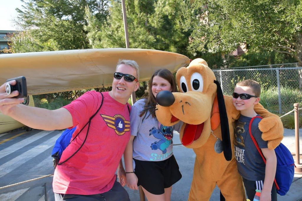 smith family at disney california adventure