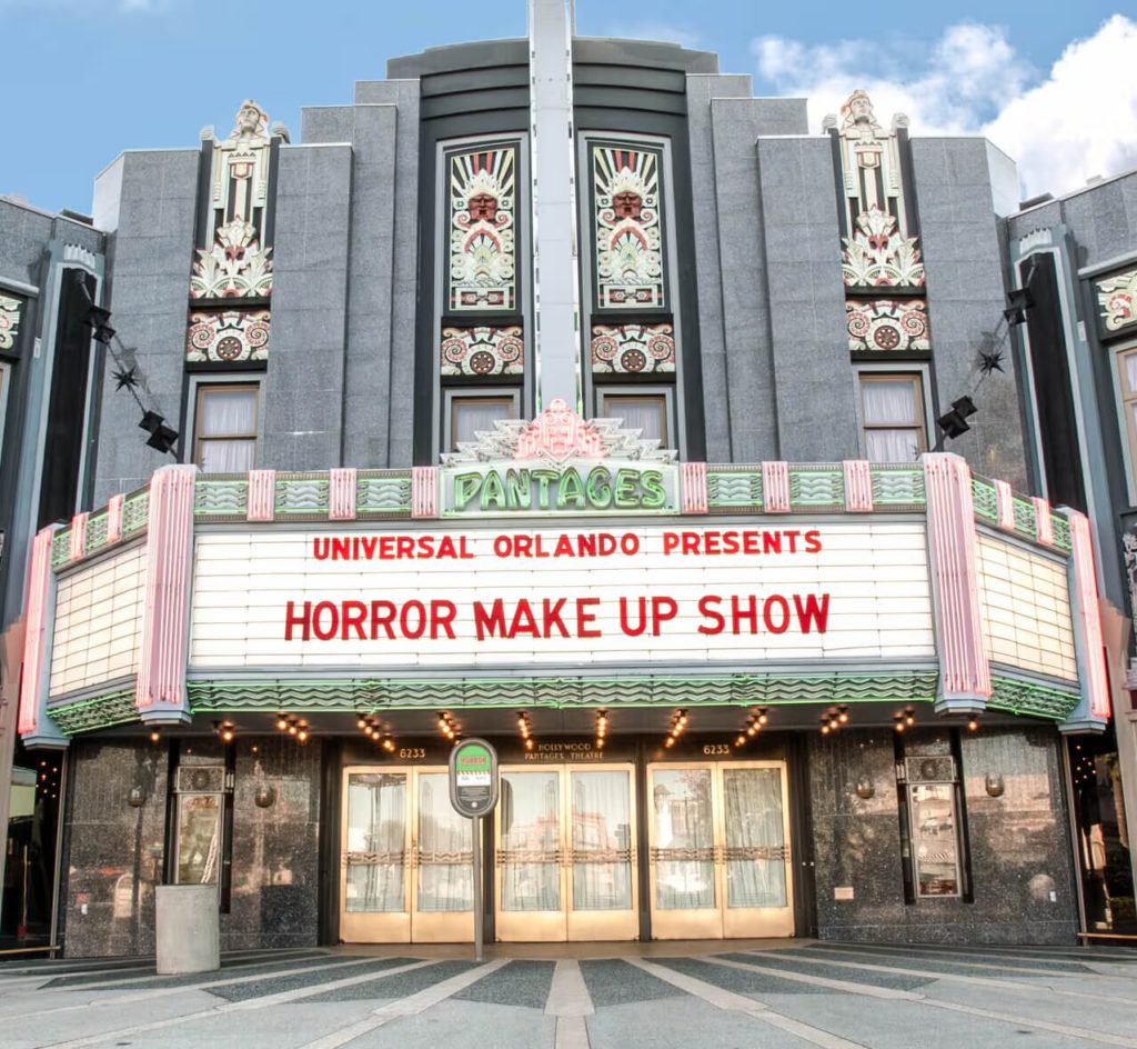 universal orlando horror makeup show