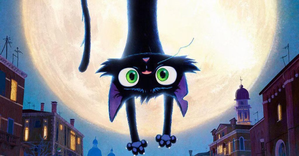 pixar gatto poster