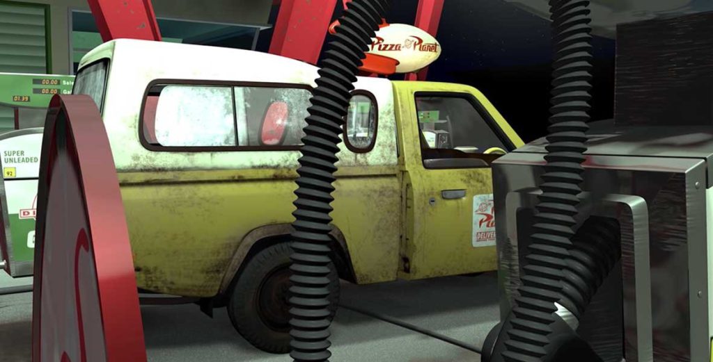pizza planet truck