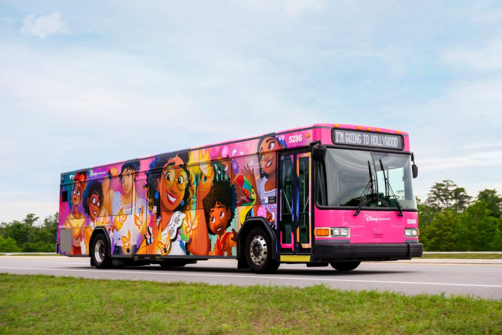 walt disney world bus